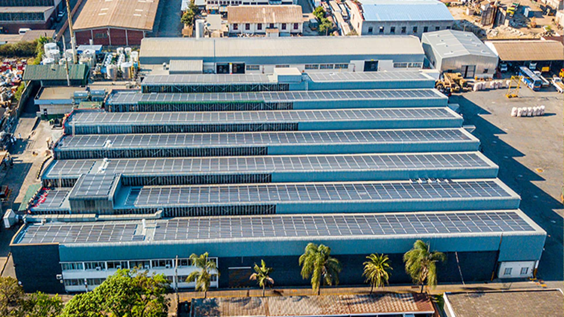 Schweppes Willowvale rooftop solar installation